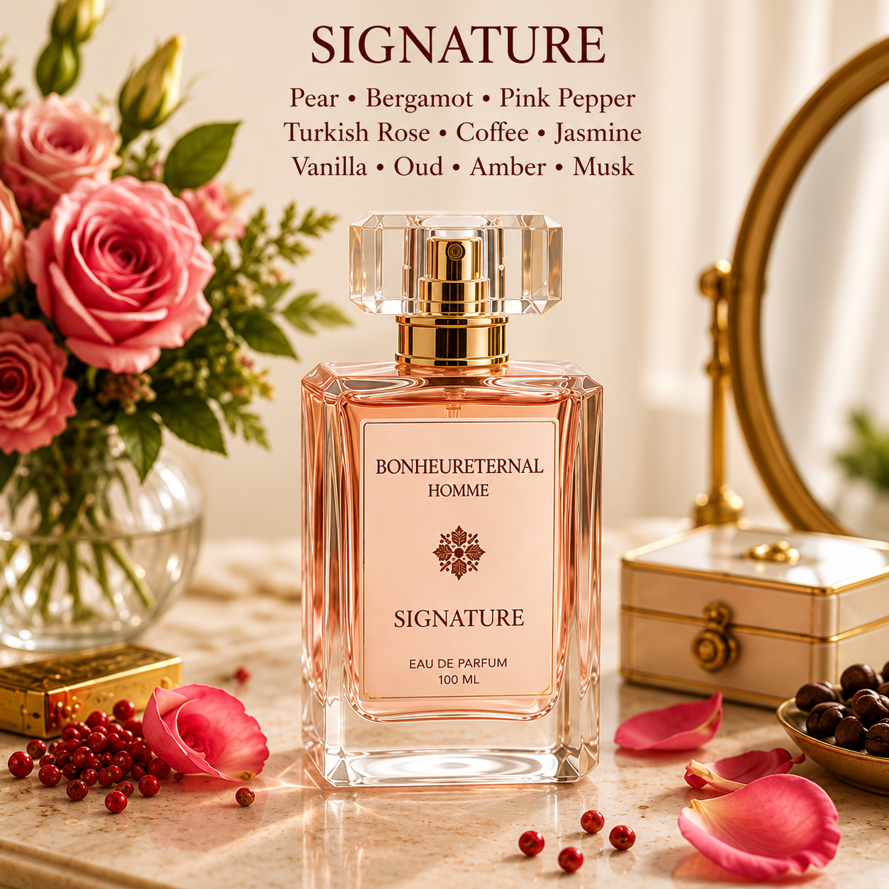 BONHEURETERNAL Signature — house signature floral woody eau de parfum